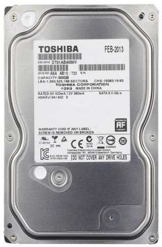 Toshiba DT01ABA050V 500GB Desktop Drive Price in Bangladesh