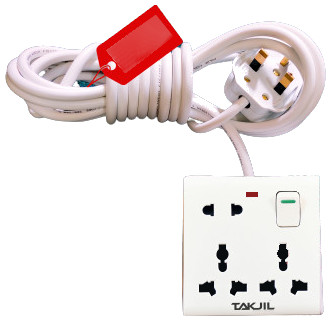 Takjil 3-Socket Multi Plug 10 Feet Wire Price in Bangladesh