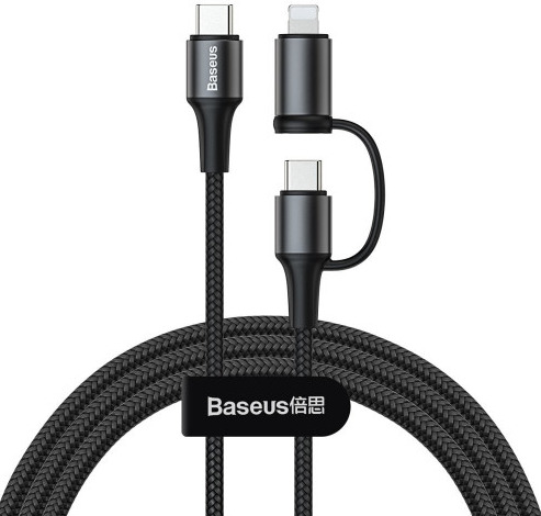 Baseus Twins 2-in-1 USB Type-C & Lightning Cable Price in Bangladesh
