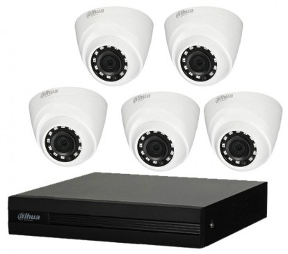 CCTV Package 4-CH Dahua XVR 4-Pcs Camera 500GB HDD
