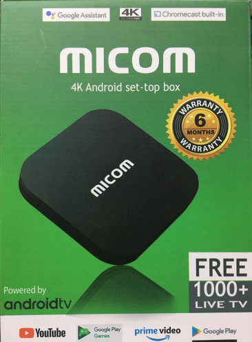 Micom 4K Android Set-Top Box 2GB / 16GB