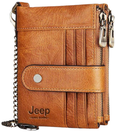 Jeep GRA70N Leather Wallet