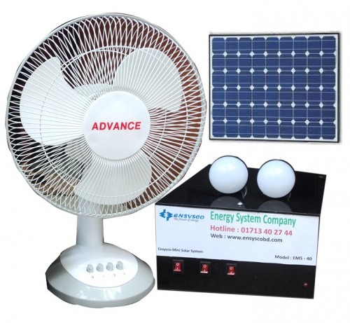 Ensysco EMS-40 40-Watt Mini Solar Power Home System
