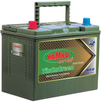 Hamko Tinca Green NS70-MF 12M Car Battery