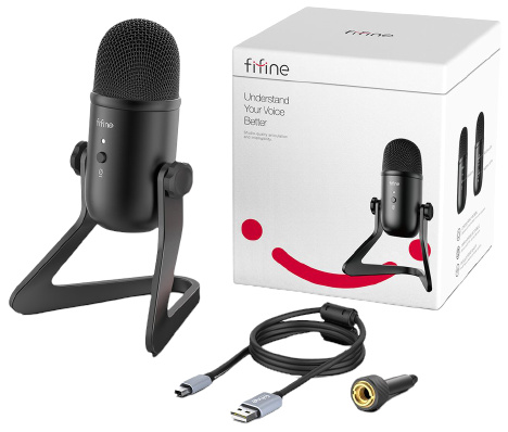Fifine K678 USB Microphone for Recording
