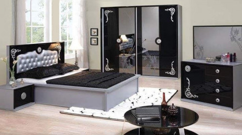 Luxurious Bedroom Furniture Set JFW38 Price in Bangladesh