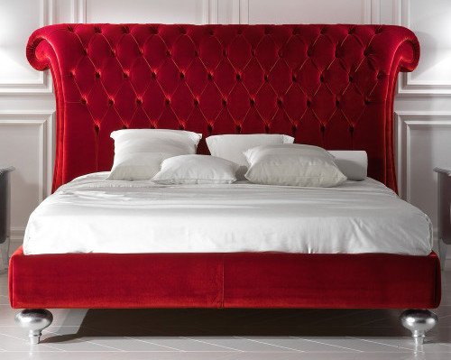 Elegant Artificial Fabric Bed JF0134