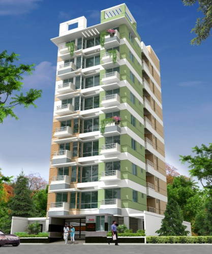 Aftabnagar  L Block 1400 Sqft Apartment Land Share