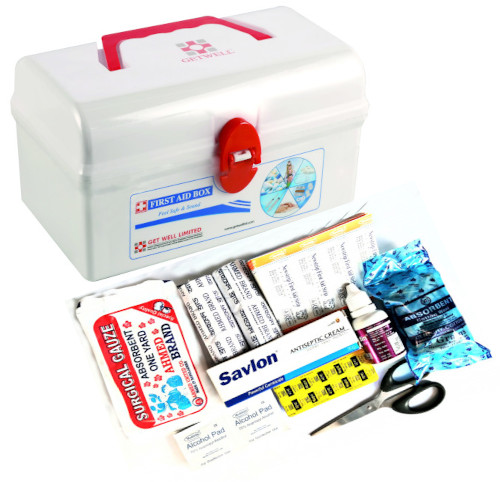 RFL Getwell First Aid Box with 150 Pcs Kits
