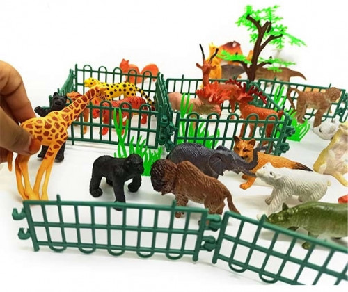 Kids Mini Zoo Animal Playset Price in Bangladesh | Bdstall