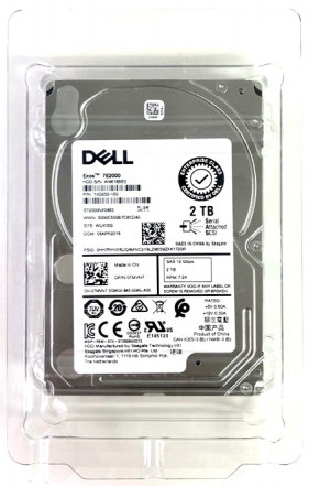 Dell 2TB 7.2K RPM SAS 2.5-Inch Hard Drive
