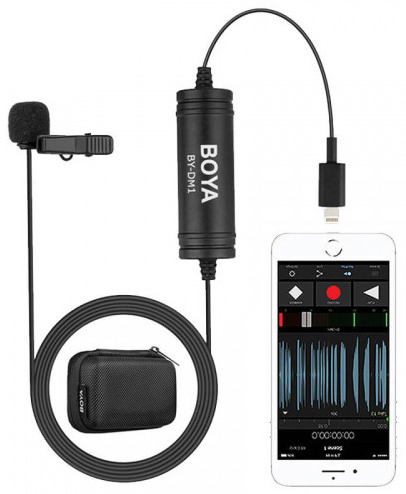 Boya BY-DM1 Digital Lavalier Clip Microphone