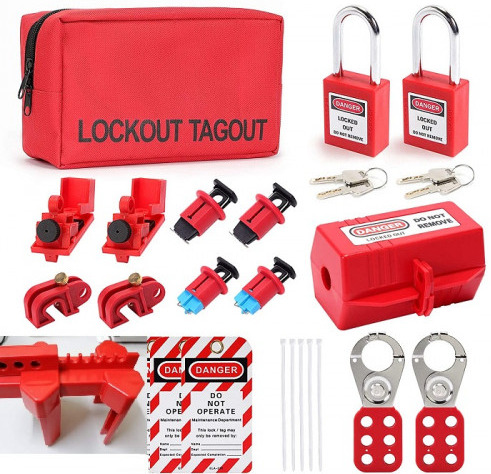 Loto Lockout Tagout Safety Kit Set