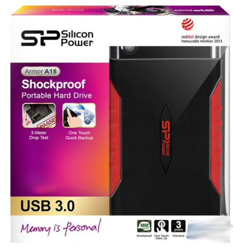 SP Silicon Power Armor A15 1TB portable Hard Drive