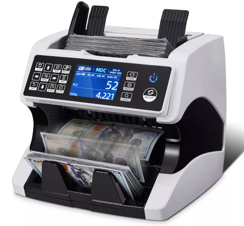AL-920 Top Loading Dual CIS Money Counting