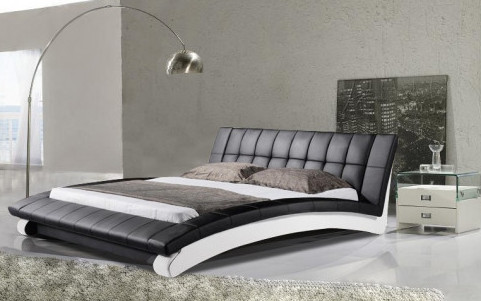 Queen Size Leather Bed JF0123