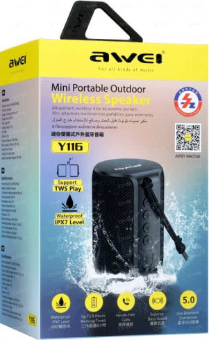 Awei Y116 Bluetooth Waterproof Speaker