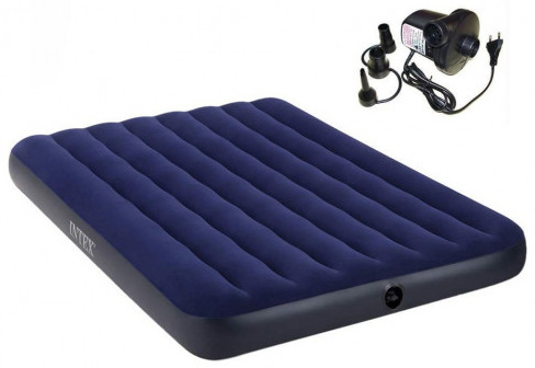 Intex 54" Inflatable Air Bed with Electric Pump