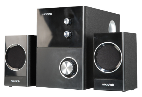 Microlab M-223 17-Watt 2.1 Subwoofer Speaker System
