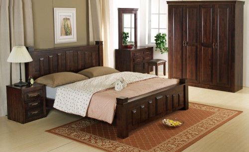 Traditional Style Wooden Bedroom Set JFW94