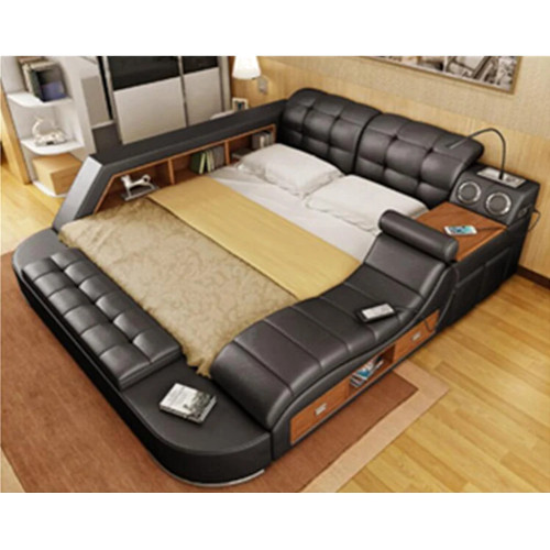 Exclusive Design Artificial Leather Bed JF0323