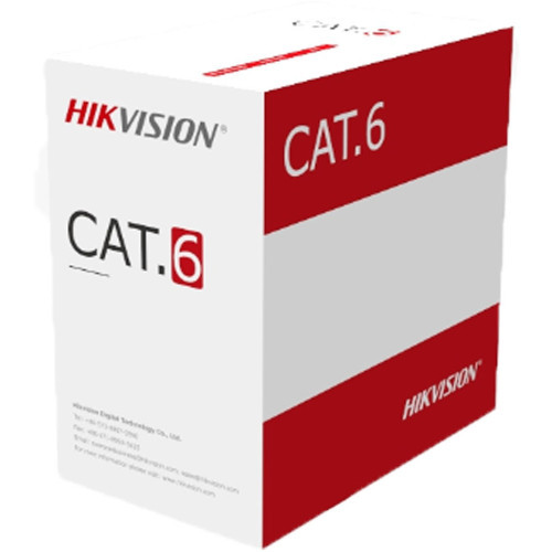 Hikvision DS-1LN6U-W/CCA Cat-6 UTP Cable