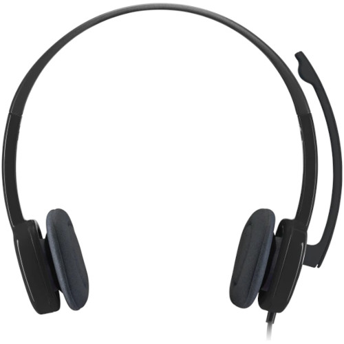 Logitech H151 3.5 mm Analog Stereo Headset With Microphone