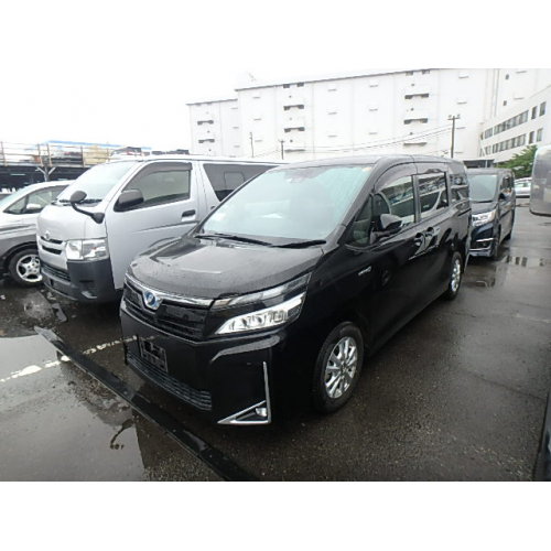 Toyota Voxy Hybrid 2018 Black Car