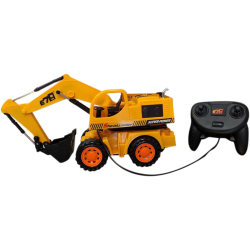 Remote Controlled Wheel Excavator Toy