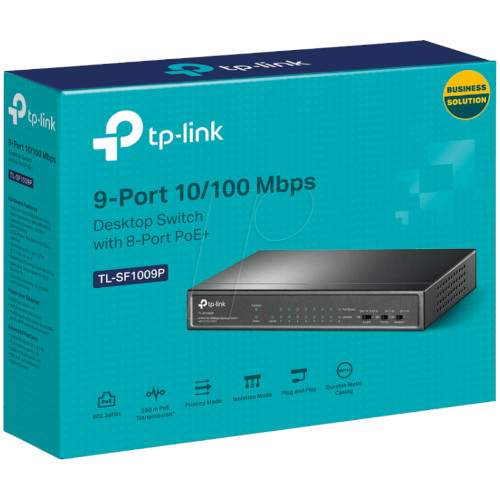 TP-Link TL-SF1009P 9-Port Switch