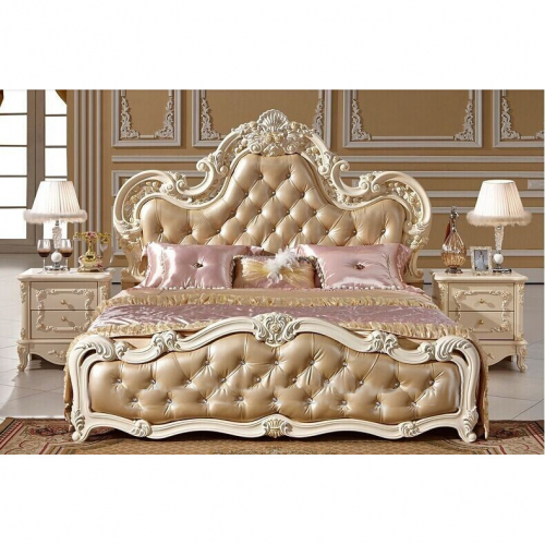 Classic Royal Design Queen Size Bed JFW02