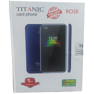 Titanic Rose Card Phone Price in Bangladesh