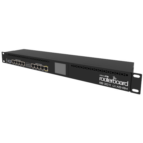 MikroTik RB3011UiAS-RM 1U Rackmount Wired Router