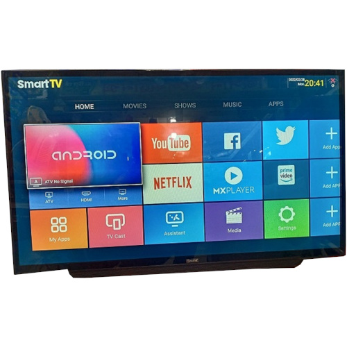 MME 40" Tempered Glass Smart TV