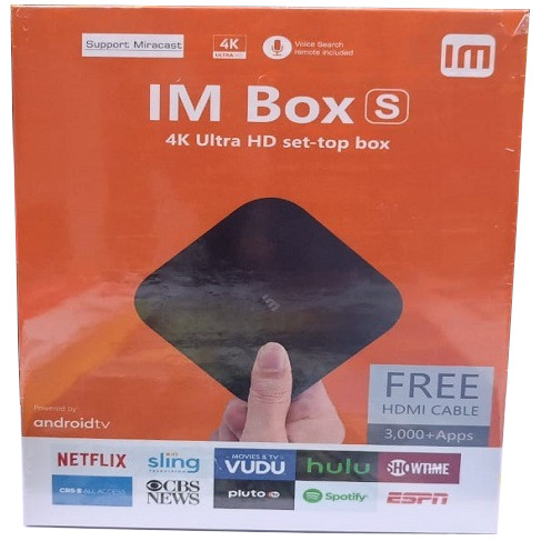 iM Box S 4K Ultra HD Set-Top Box