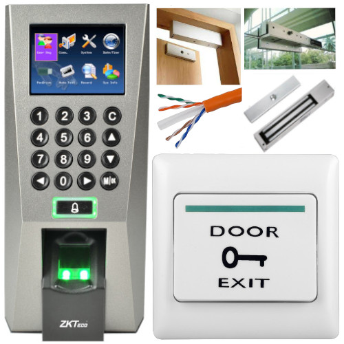 ZKTeco Biometric/ RFID/ Password Access Control Package