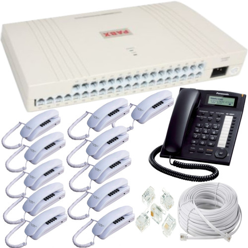 PABX System 12-Line & 12 Telephone Set Package