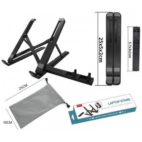 Mini Adjustable Laptop Stand with Phone Stand Price in Bangladesh