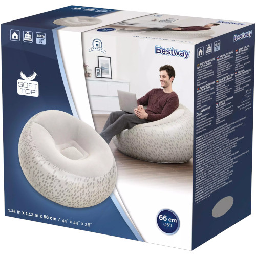 Bestway Inflatable Couch Single Air Sofa