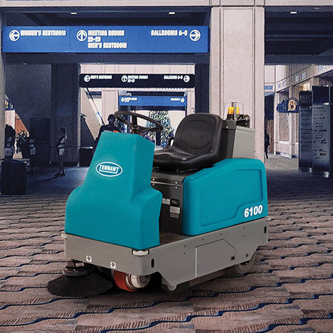 6100 Sub-Compact Ride-On Floor Sweeper