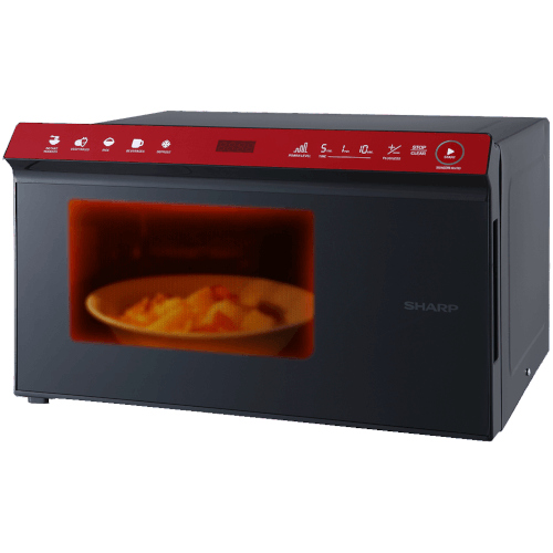 Sharp R-2235H(R) Top Control Solo Microwave Oven
