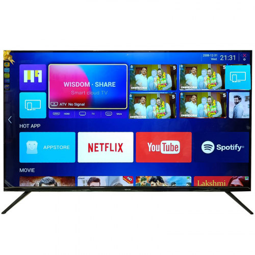 Golden Plus 75" 4K LED Voice Control Android Television