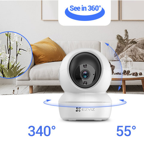 Ezviz H6c Pan & Tilt Smart Home Security Camera