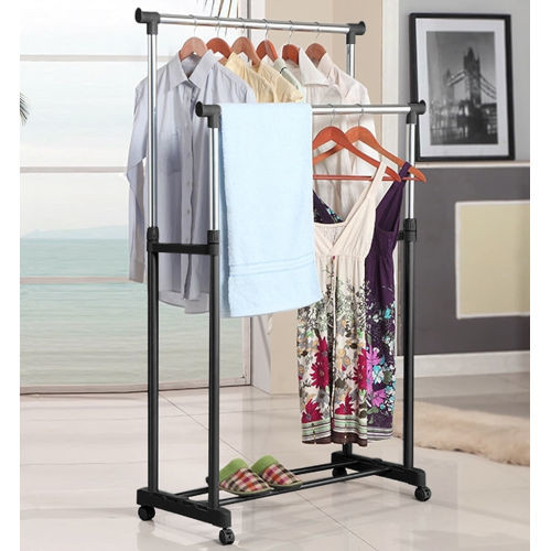 Two Layer Clothing Rack