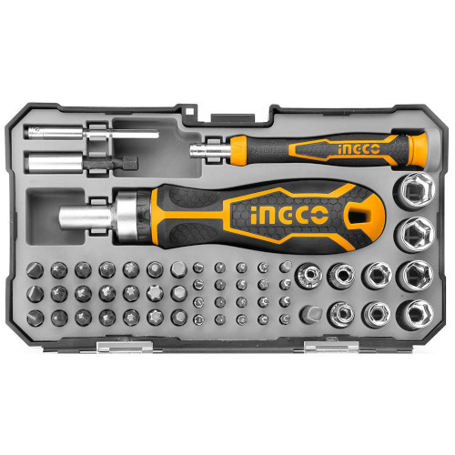 Ingco HKSDB0558 55-Pcs Screwdriver Bit Set