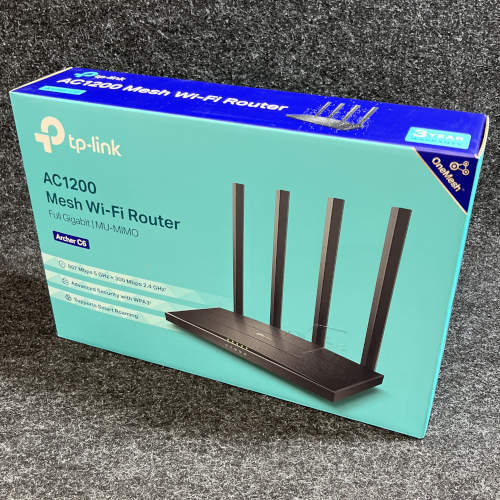 TP-Link Archer C6 V4.0 Gigabit Mesh Wi-Fi Router