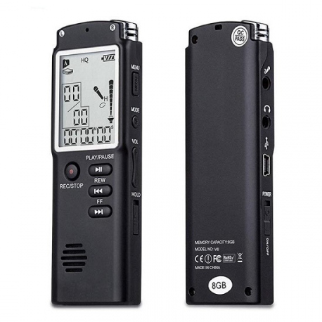 Noyazu T60 Voice Recorder with MP3 Player