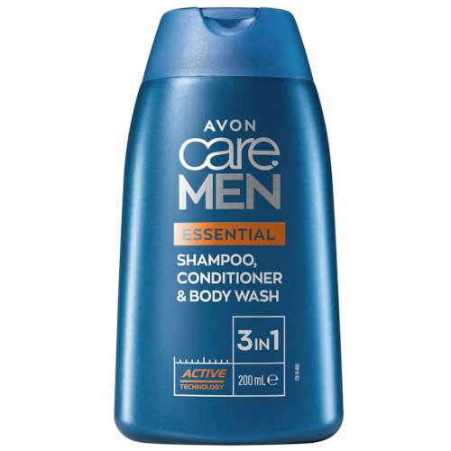 Avon Care Men 3-In-1 Shampoo Conditioner & Body Wash