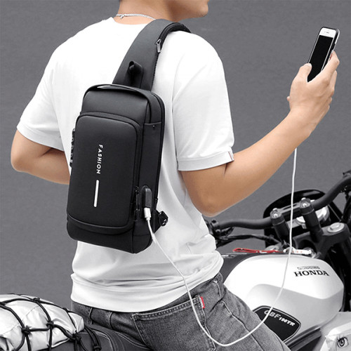 Waterproof USB Charging & Anti Thief Lock Rider Bag