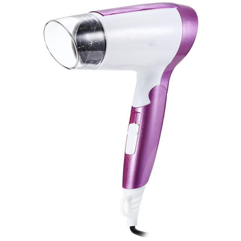 Kemei KM-6833 Foldable Hot & Cold Hair Dryer